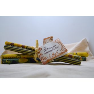 Méhviaszos kendő - közepes