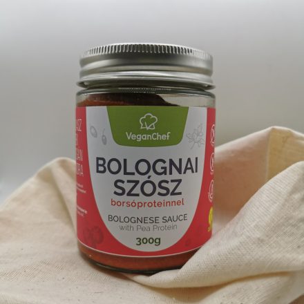 Bolognai szósz borsóproteinnel